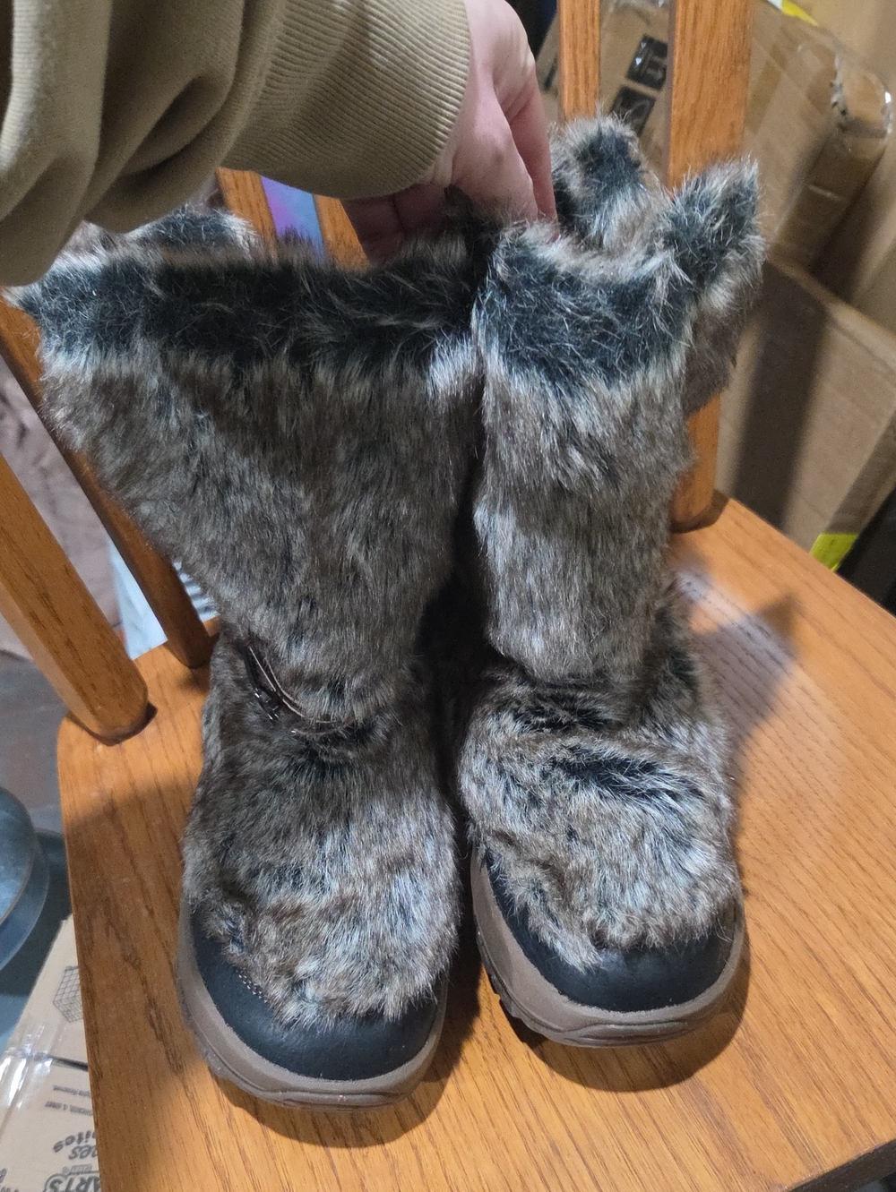 Ulu Faux Fur Boots